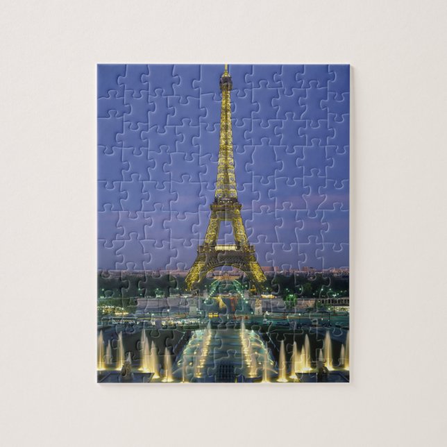 Eiffel Tower, Paris, France 2 Jigsaw Puzzle (Vertical)
