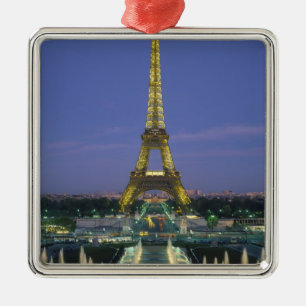 Eiffel Tower, Paris, France 2 Metal Tree Decoration