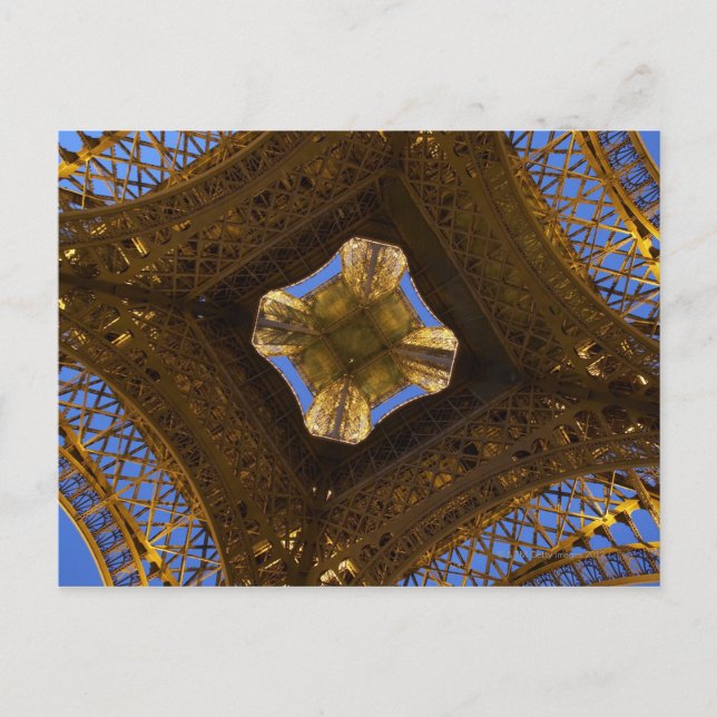 Eiffel Tower, Paris, France 2 Postcard (Front)