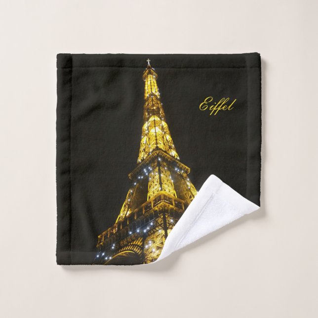Eiffel Tower. Paris. France. Apron Wash Cloth (Wash Cloth)