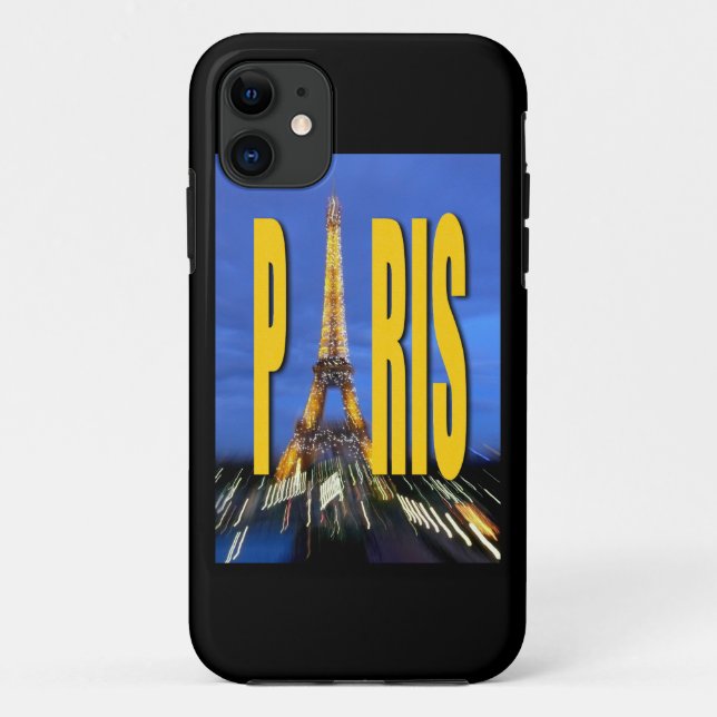 Eiffel Tower Paris France Case-Mate iPhone Case (Back)