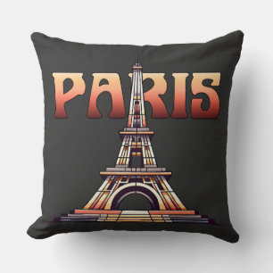 Eiffel Tower Paris France Cushion