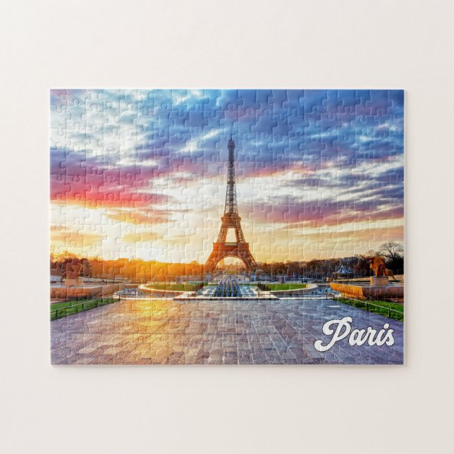 Eiffel Tower, Paris, France Jigsaw Puzzle (Horizontal)