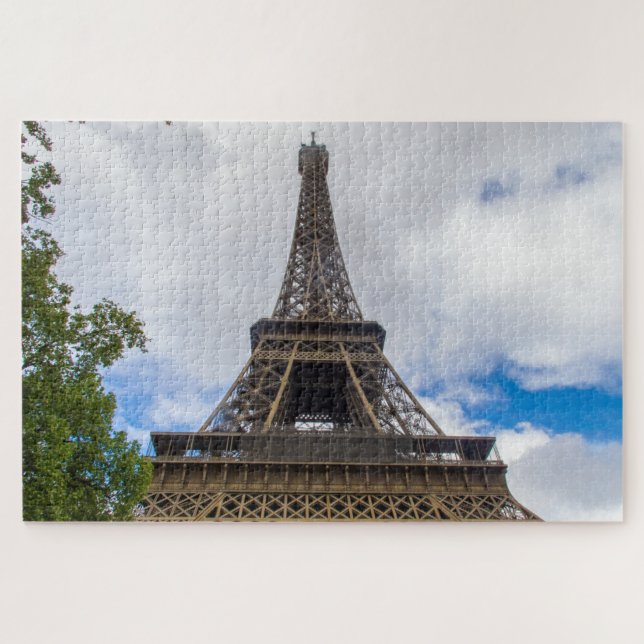 Eiffel tower, Paris, France Jigsaw Puzzle (Horizontal)