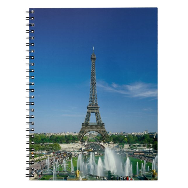 Eiffel Tower, Paris, France Notebook (Front)