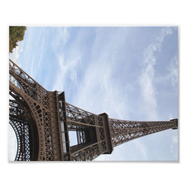 Eiffel Tower, Paris France Photo Print (Front)