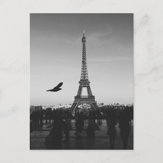 Eiffel Tower Paris, France Postcard (Front)