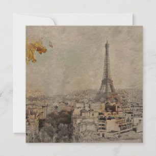 Eiffel Tower. Paris, France Postcard