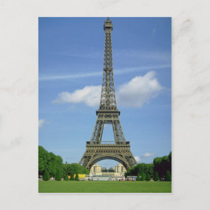 Eiffel Tower, Paris, France Postcard