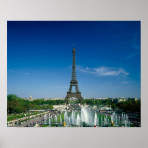 Eiffel Tower, Paris, France Poster