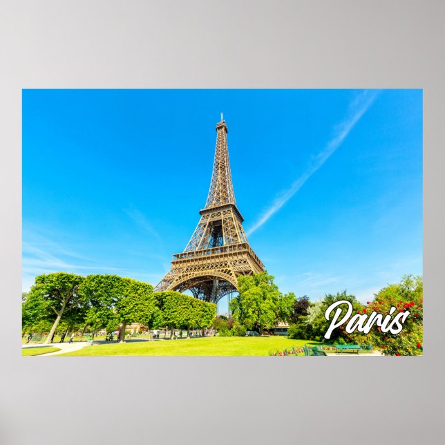 Eiffel Tower | Paris, France Poster (Front)