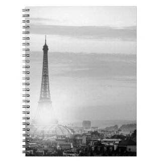 eiffel tower, Paris, France Spiral Notebook
