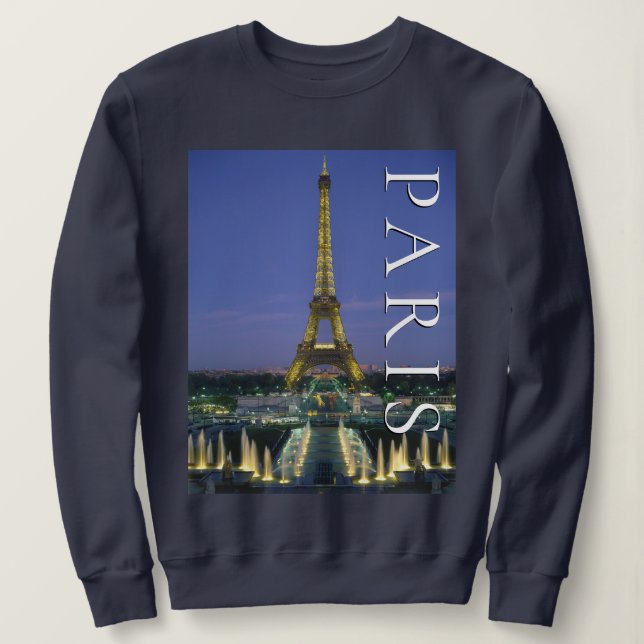 Eiffel Tower | Paris, France Sweatshirt (Design Front)