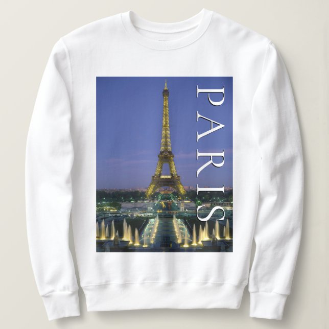 Eiffel Tower | Paris, France Sweatshirt (Design Front)