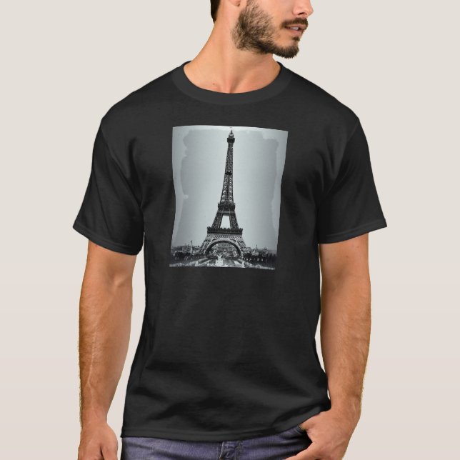 Eiffel Tower Paris France T-Shirt (Front)