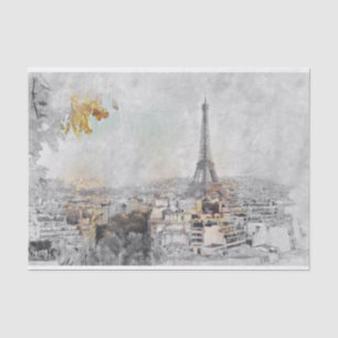 Eiffel Tower. Paris, France Tissue Paper