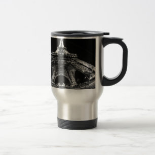 Eiffel Tower Paris France Travel Mug