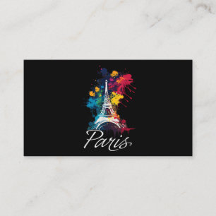 Eiffel Tower Paris Girls Travel Holiday France Sou Business Card