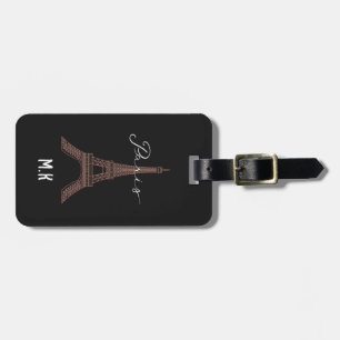 Eiffel Tower, Paris' Iconic Landmark Luggage Tag