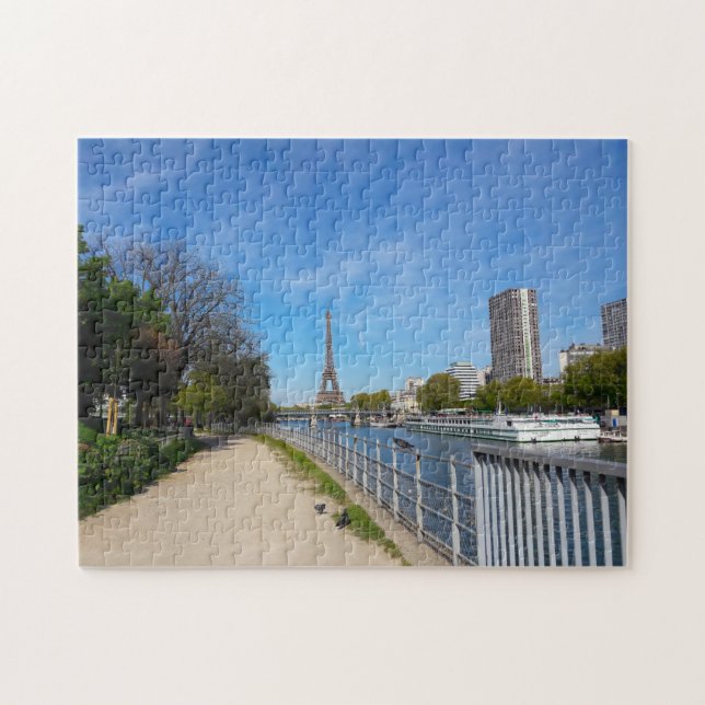 Eiffel Tower Paris. Jigsaw Puzzle (Horizontal)
