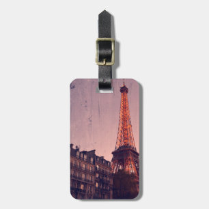 Eiffel Tower - Paris - Luggage Tag