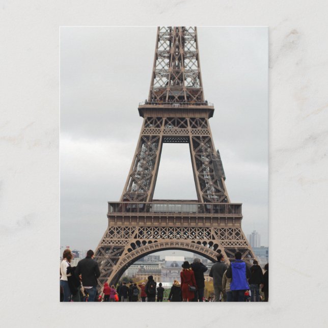 Eiffel Tower Paris Postcard (Front)
