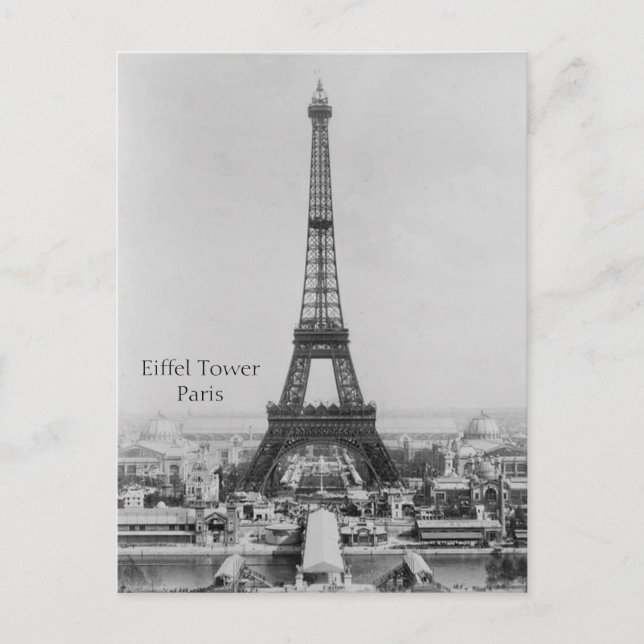 Eiffel Tower Paris Postcard (Front)
