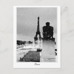 Eiffel Tower, Paris Postcard