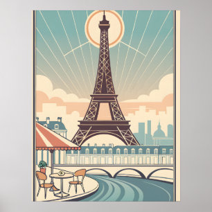 Eiffel Tower Paris Poster