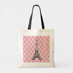Eiffel Tower Paris School Tote Book Bag Gift