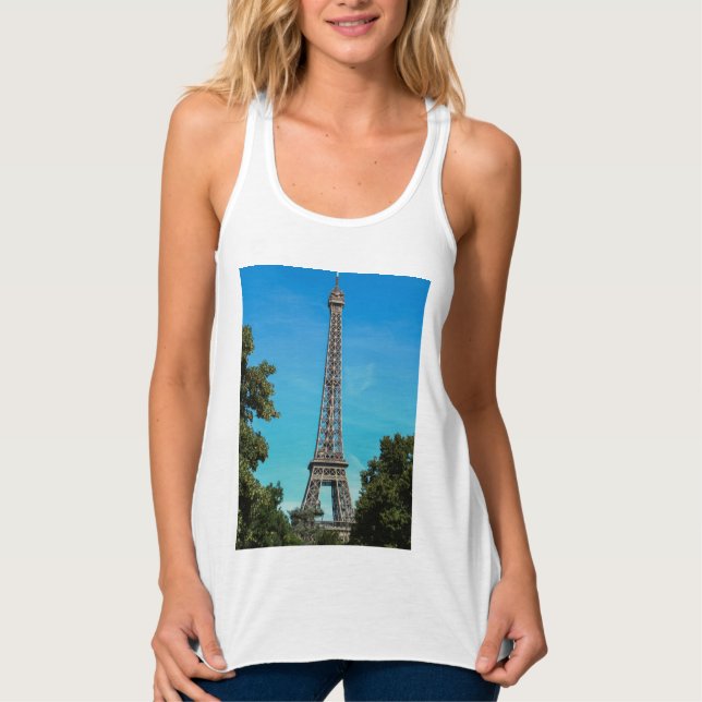 Eiffel tower, Paris Singlet (Front)