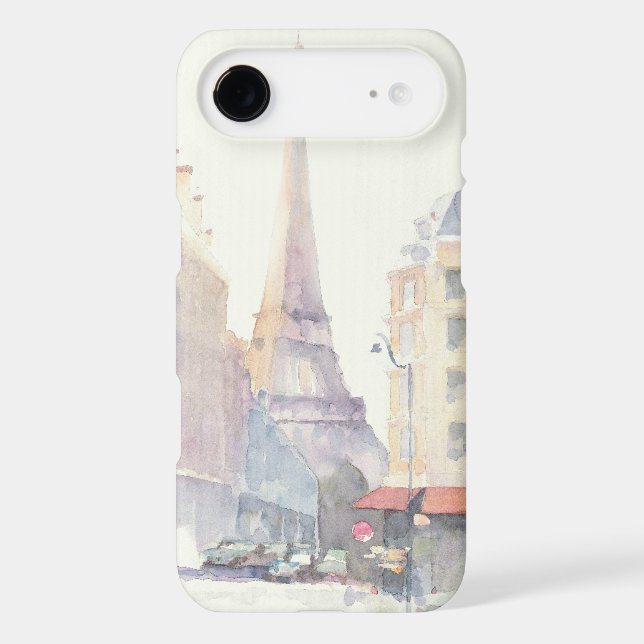 Eiffel Tower | Paris Watercolor Case-Mate iPhone Case (Back)