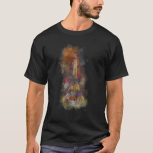 Eiffel Tower Parisian Vintage Retro Paris T-Shirt