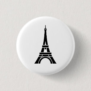 Eiffel Tower Pictogram Button