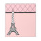 Eiffel Tower Pink Paris Notepad Gift