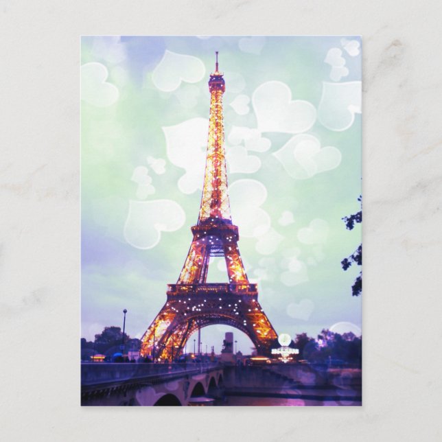 Eiffel Tower Postcard (Front)