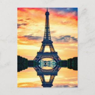Eiffel Tower Postcard