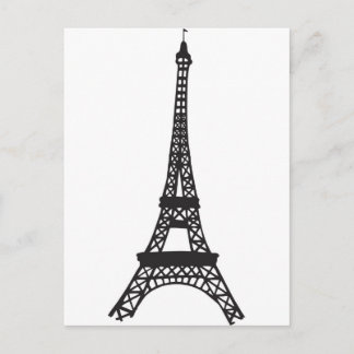 Eiffel Tower Postcard