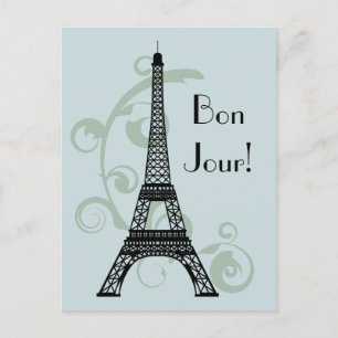 Eiffel Tower Postcard