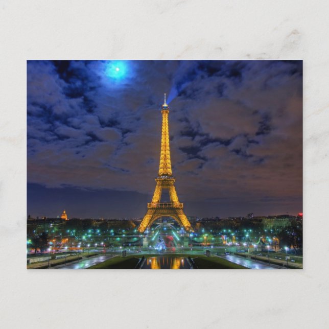 Eiffel Tower Postcard (Front)