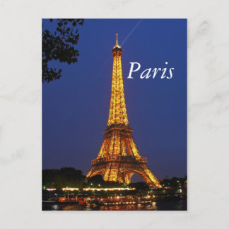 Eiffel Tower Postcard