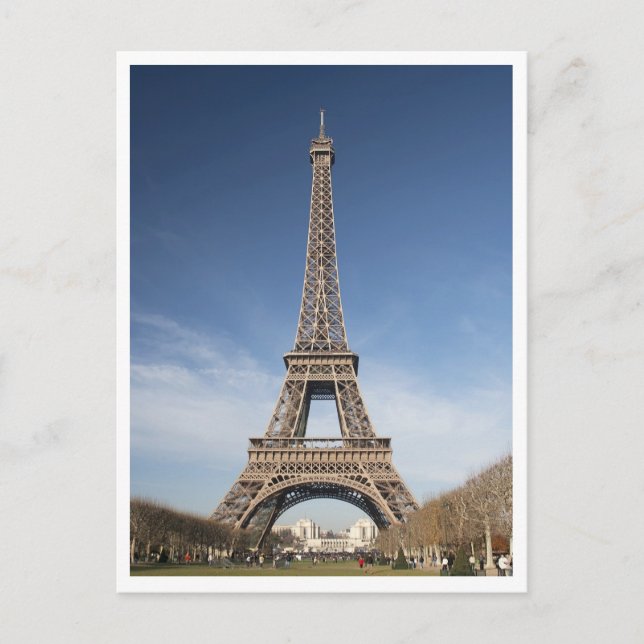 Eiffel Tower Postcard (Front)
