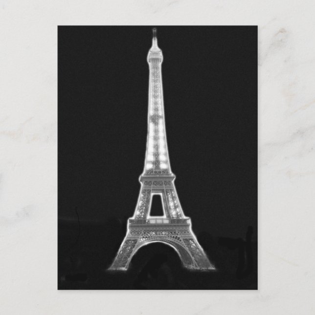 Eiffel Tower Postcard (Front)