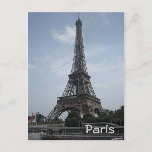 Eiffel tower postcard (Front)