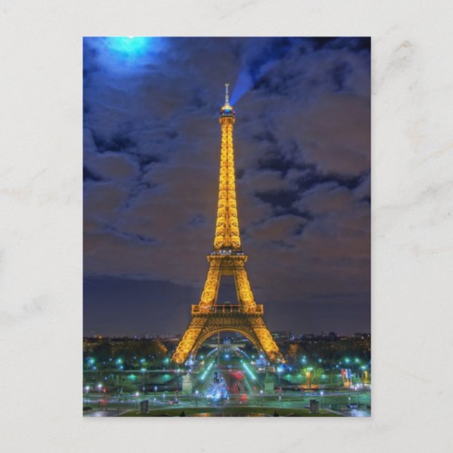 Eiffel Tower Postcard (Front)