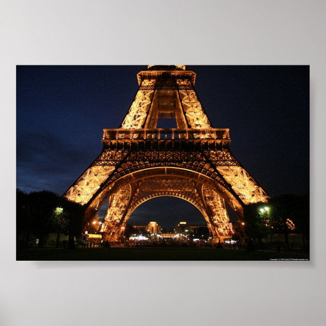 Eiffel Tower Poster (Front)