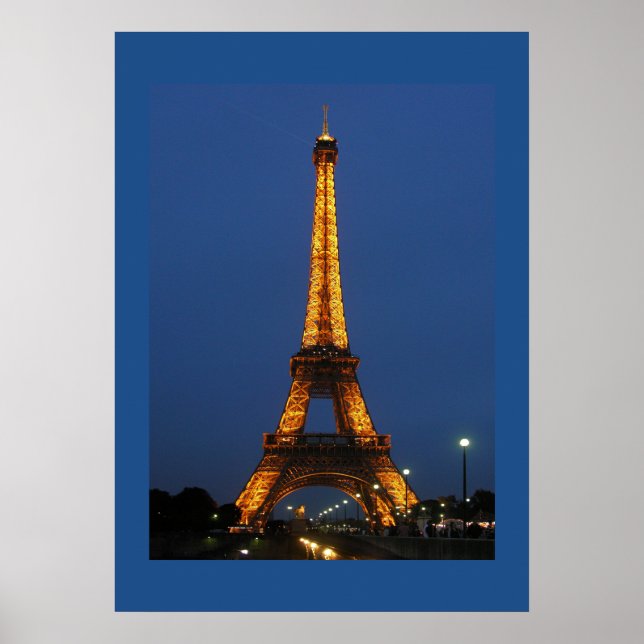 Eiffel Tower Poster (Front)