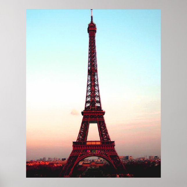 Eiffel Tower Poster (Front)