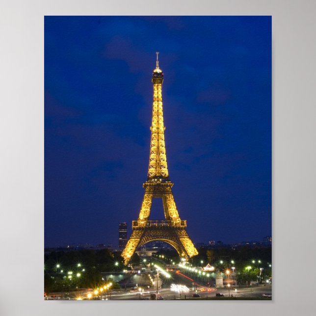 Eiffel Tower Poster (Front)