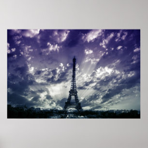 Eiffel tower poster